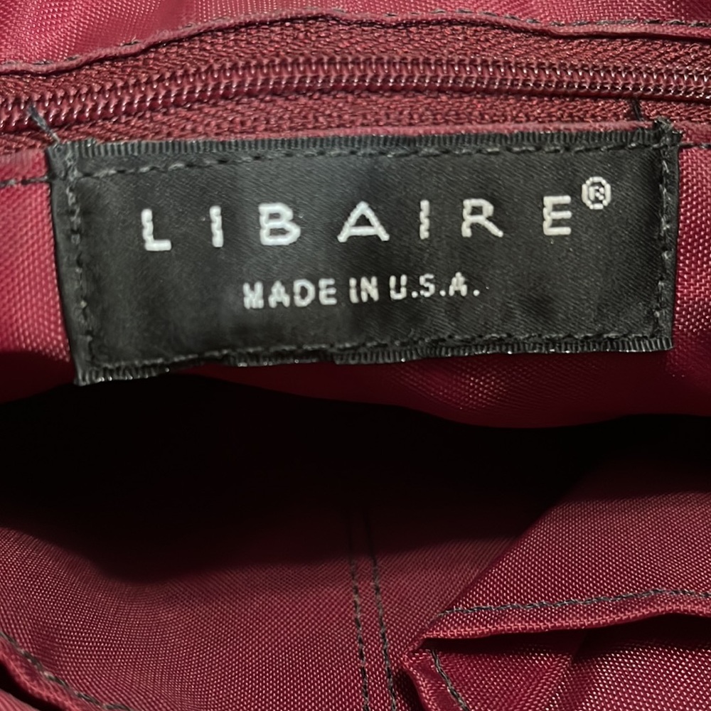 Libaire leather crossbody bag made in USA - Picture 6 of 6